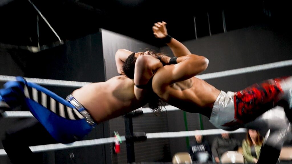Wrestling training at Ringmasters Pro Wrestling School in Eastpointe, MI